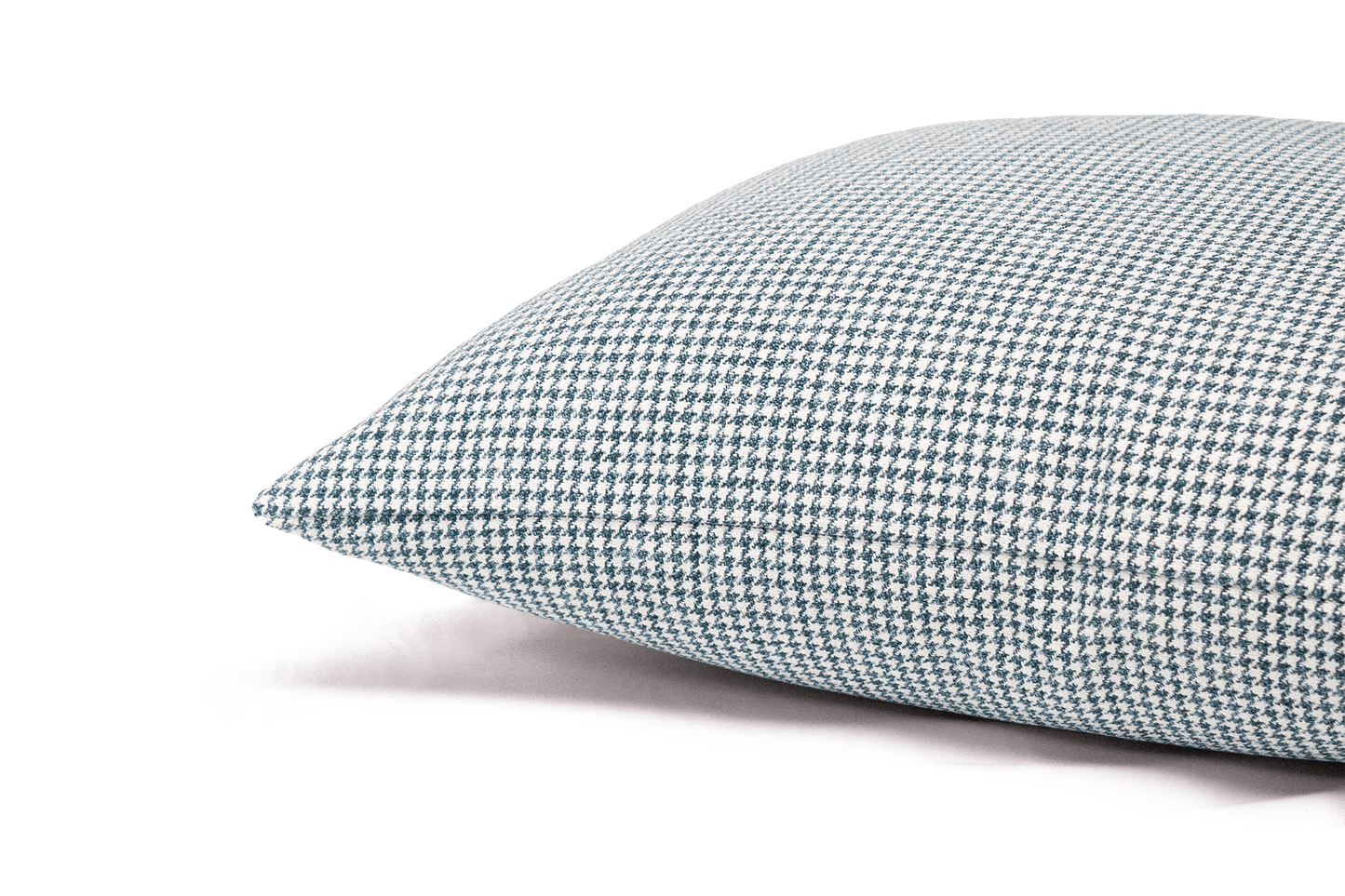 Housse de coussin Lake Pied-de-poule