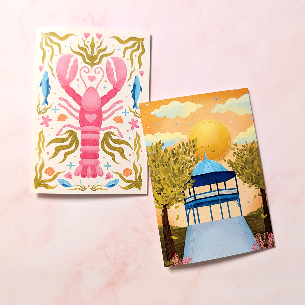 You're My Lobster | New Brunswick Mini Greeting Card