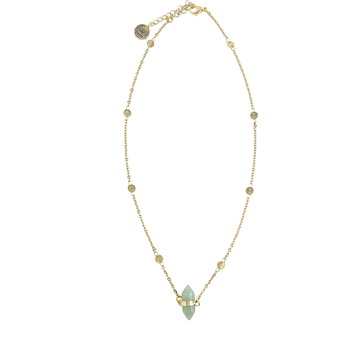 Collier en cristal d'aventurine