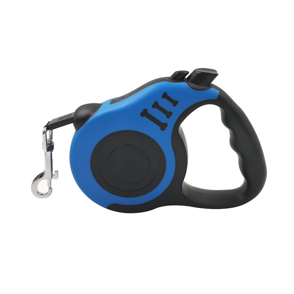 Laisse rétractable automatique pour chien et chat, 3m et 5m, en nylon durable, idéale pour la promenade et la course des chiots, accessoires pour animaux