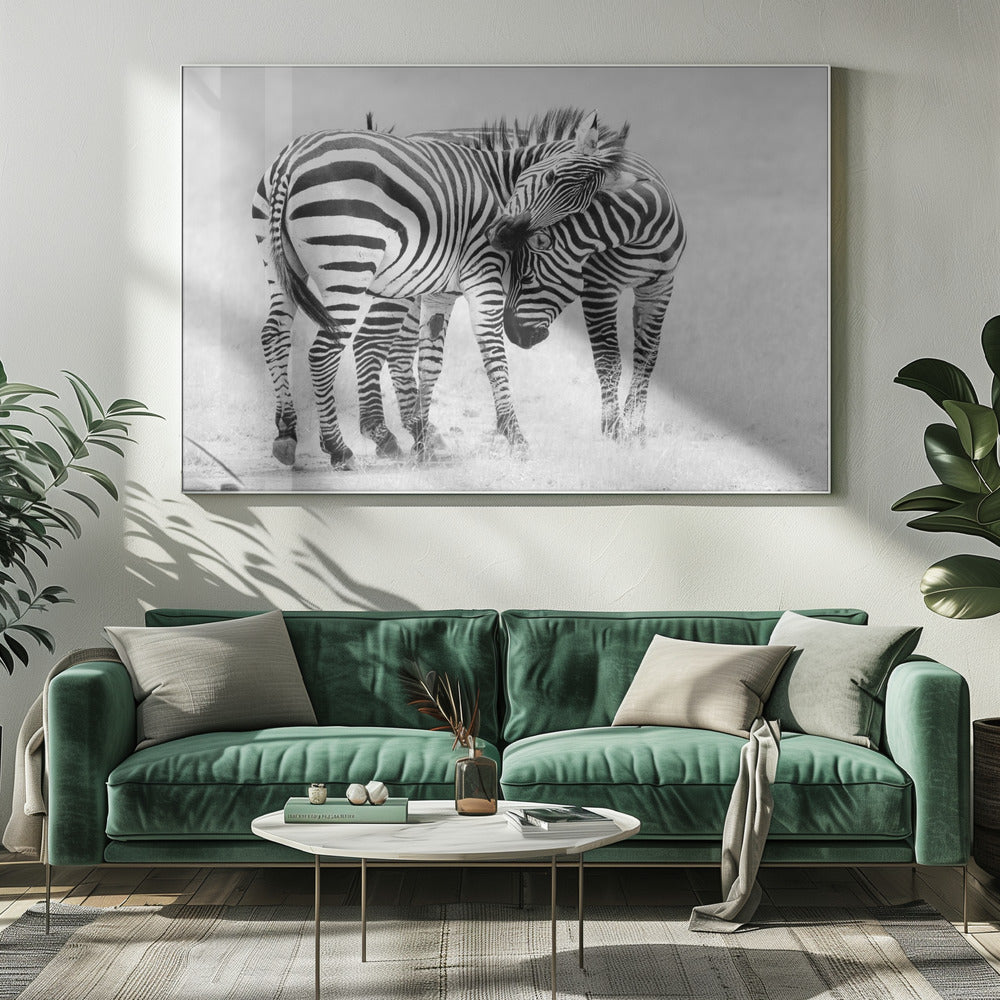 Art mural Tendre moment