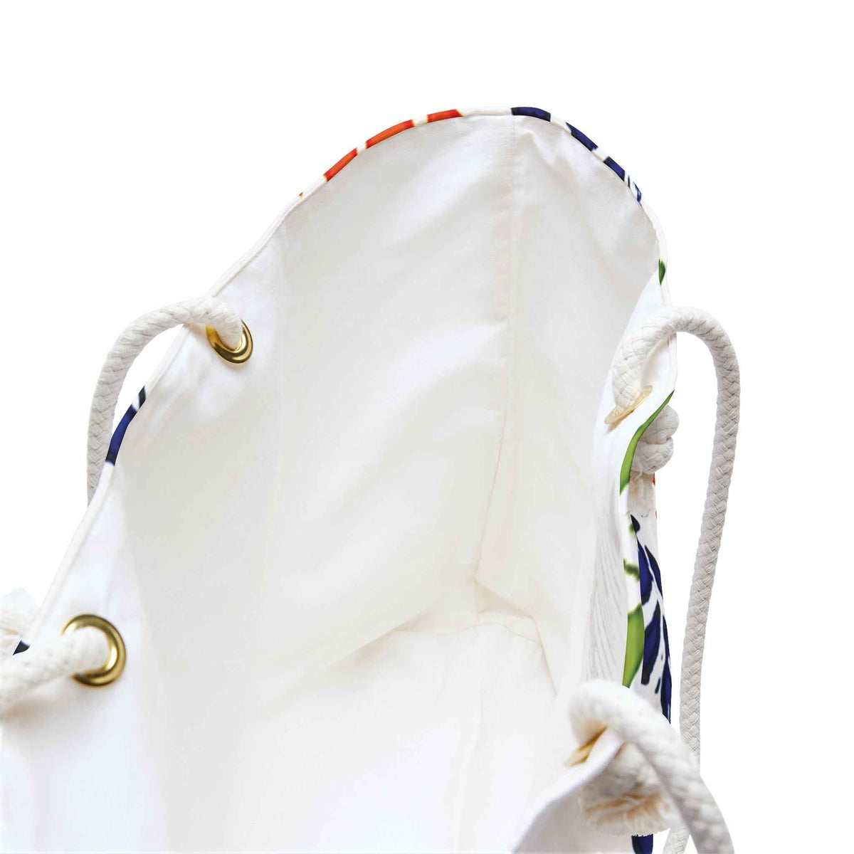 Sac de voyage à motif de feuilles colorées | Feuilles rouges, vertes, bleu marine, Grand sac cabas