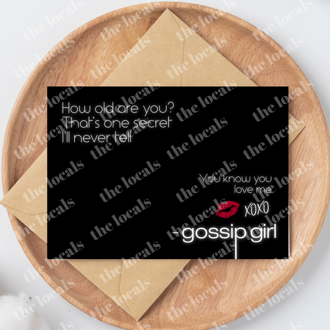 Secret I'll Never Tell Greeting Card