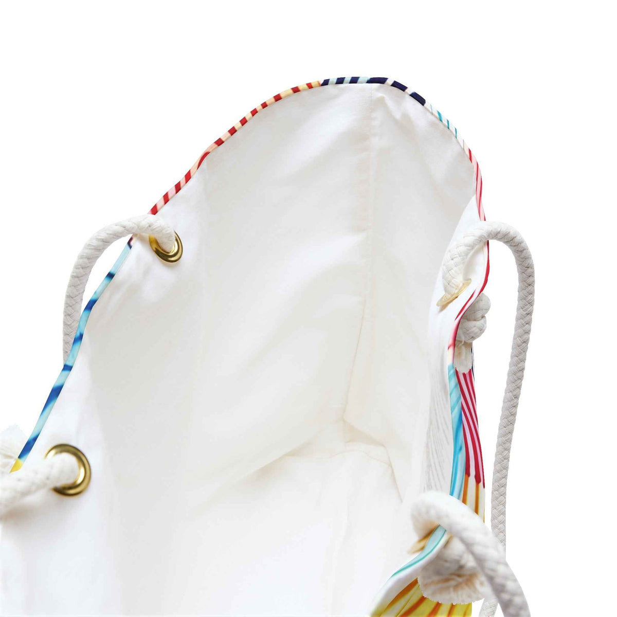 Sac de voyage Weekender à motif d'empreintes digitales colorées | Sac de plage arc-en-ciel | Sac de cabine pour mamans