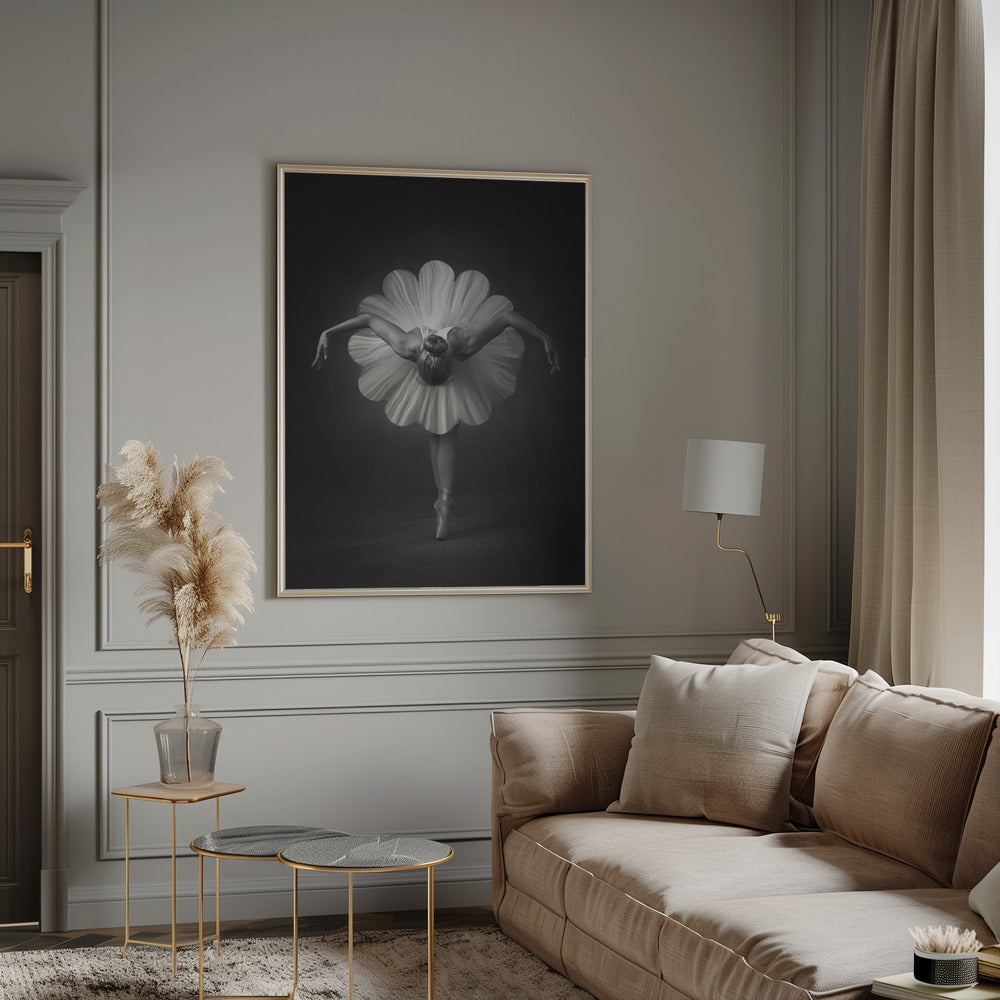 Art mural : Ballet floral