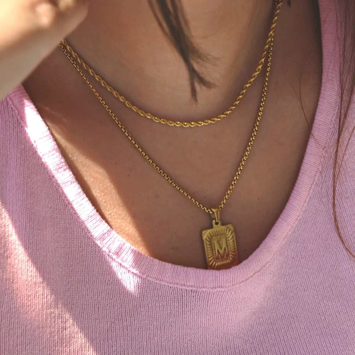 Chaîne Torsado ensoleillée