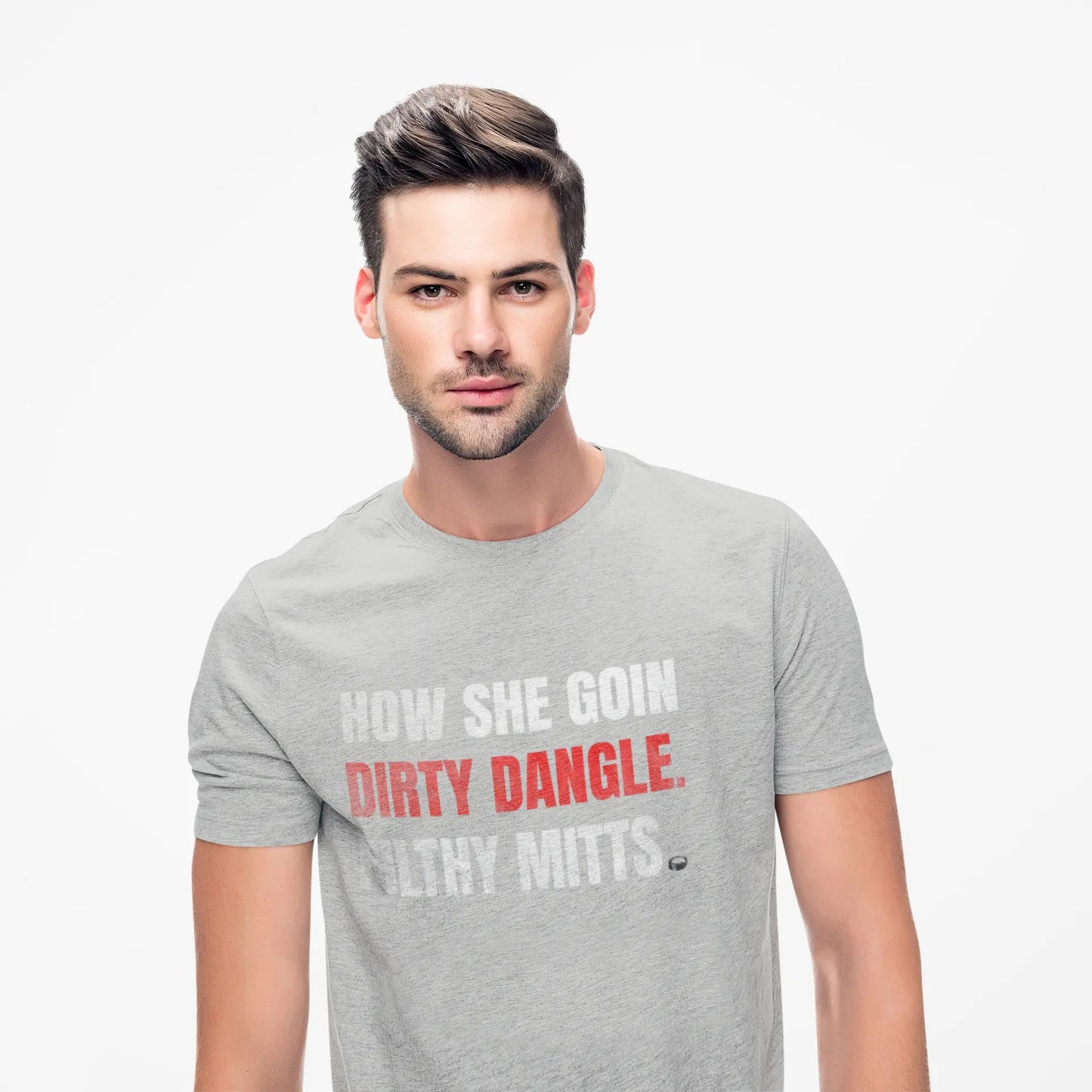 T-Shirt How She Goin Dirty Dangle Filthy Mitts - Joueur expérimenté - Maple Stick Hockey Co. - Vrai fan