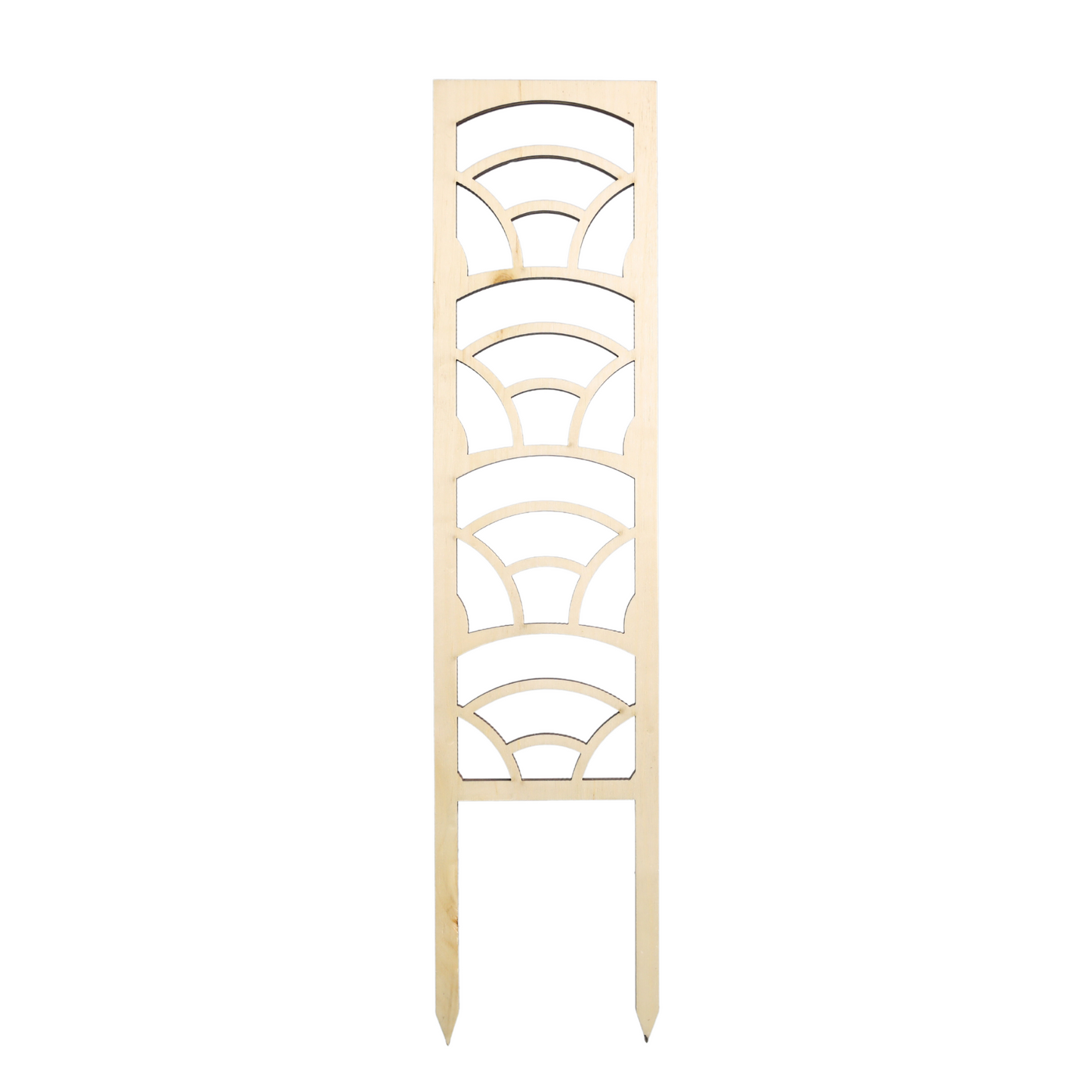 Trellis en bois arc-en-ciel