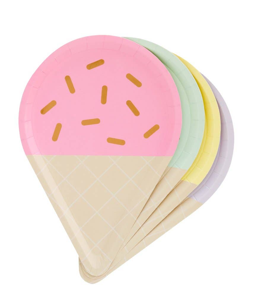 Assiettes à glace