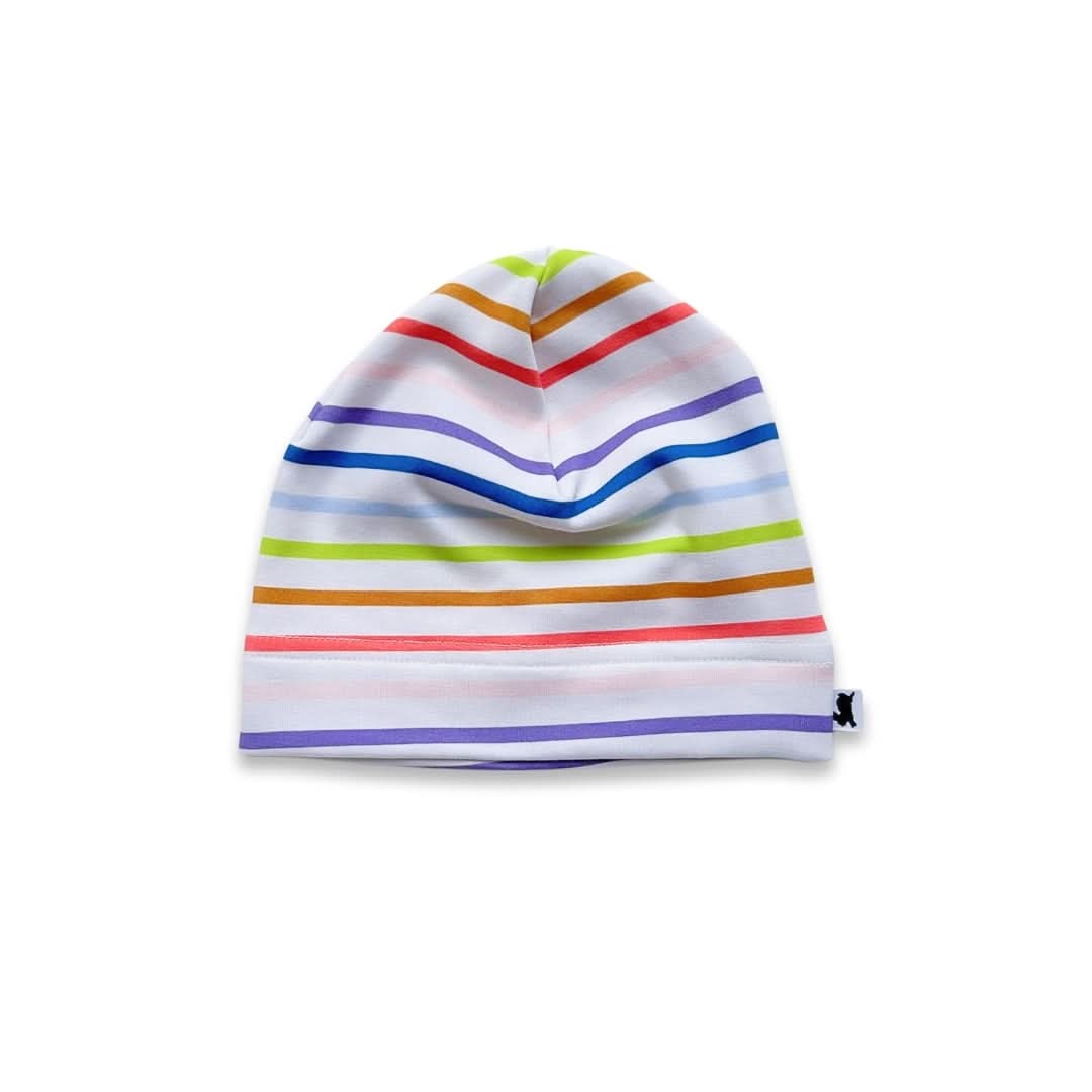 Baby/Kids' Bamboo Beanie | Berry Stripe