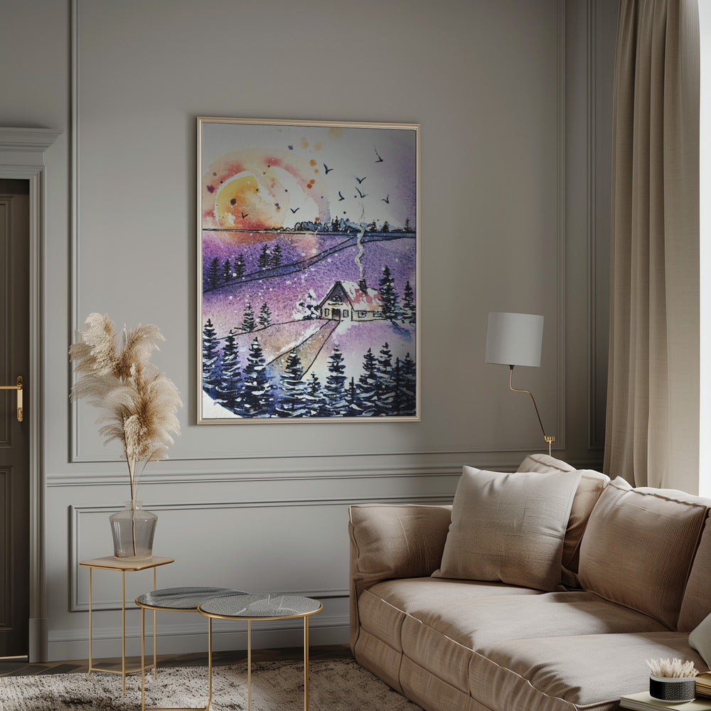 Tableau mural Toile imprimée Hiver 2