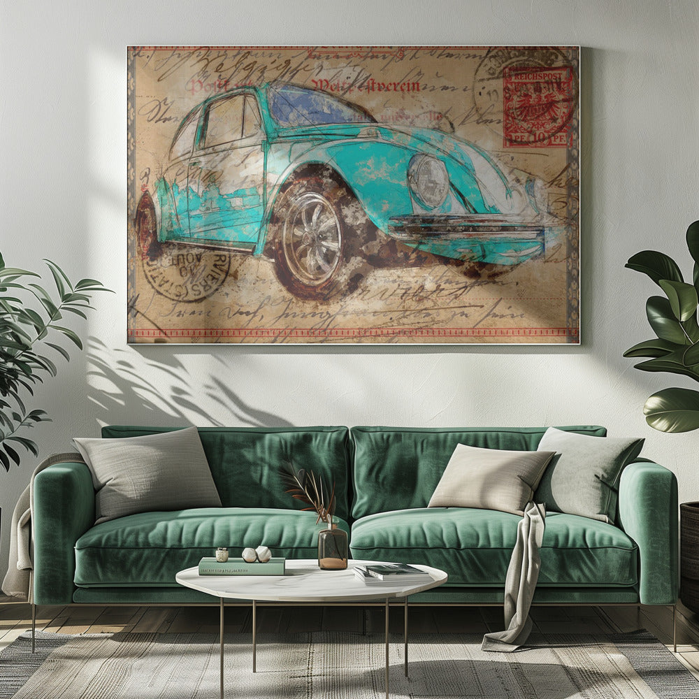 Art mural Art Volkswagen