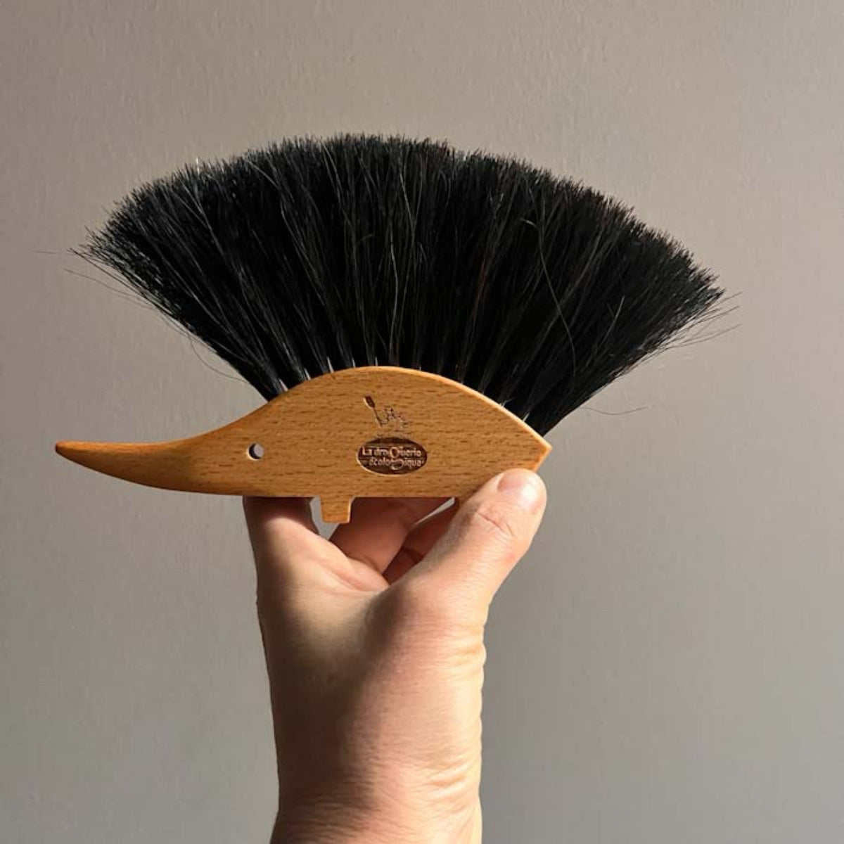 Hedgehog Table Brush – Beechwood Crumb Sweeper