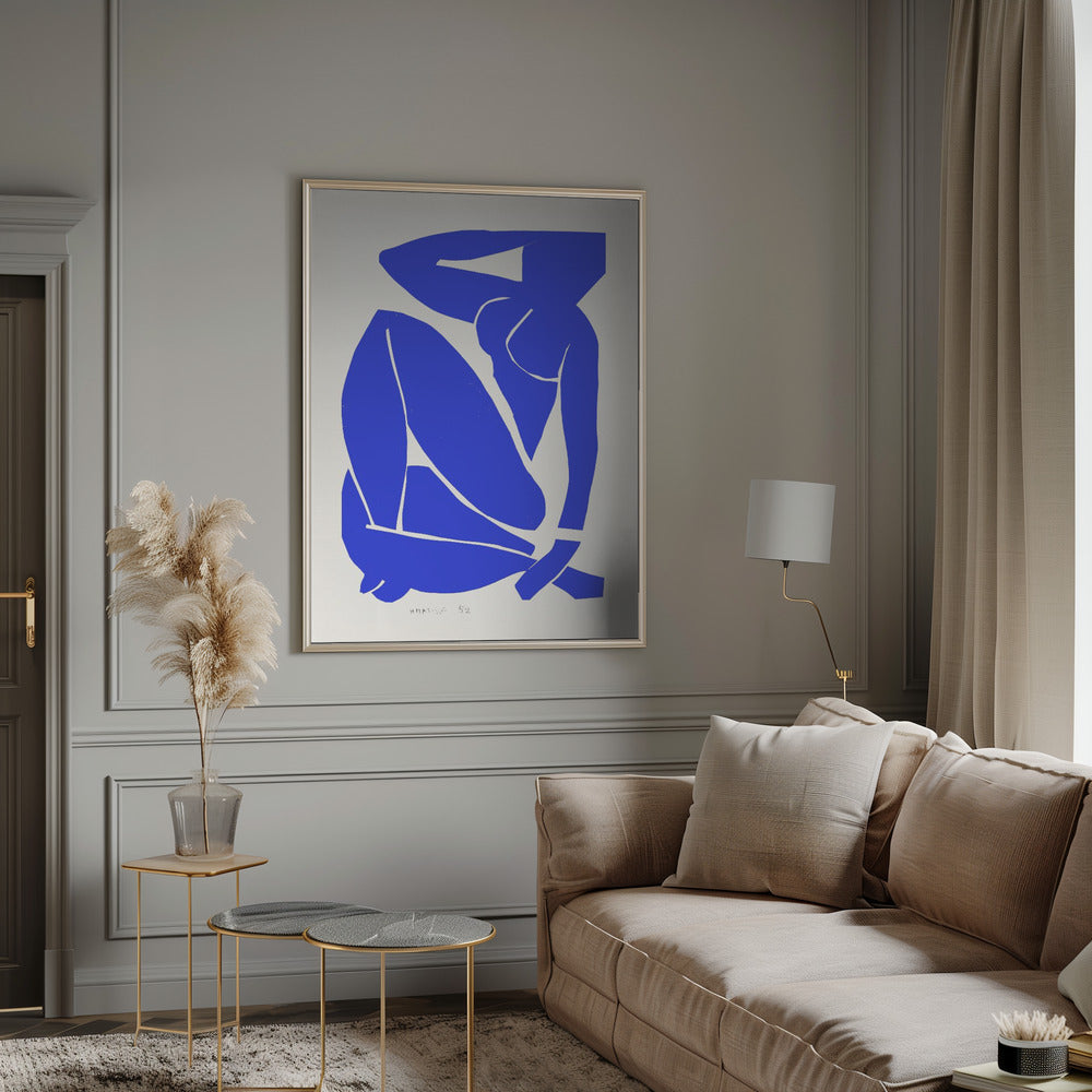 Décoration murale Nudo Blu III 1952