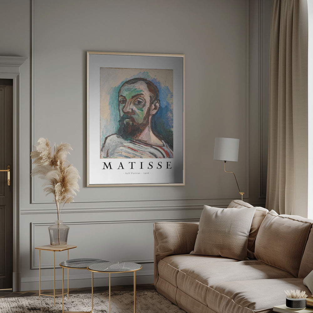 Affiche d'art mural Autoportrait 1906