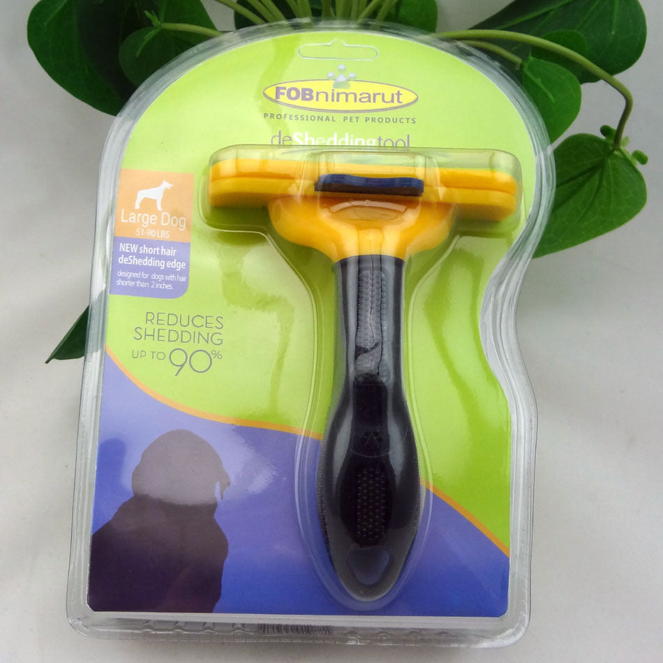 Cat & Dog Grooming Brush - Detangling & Anti-Shedding