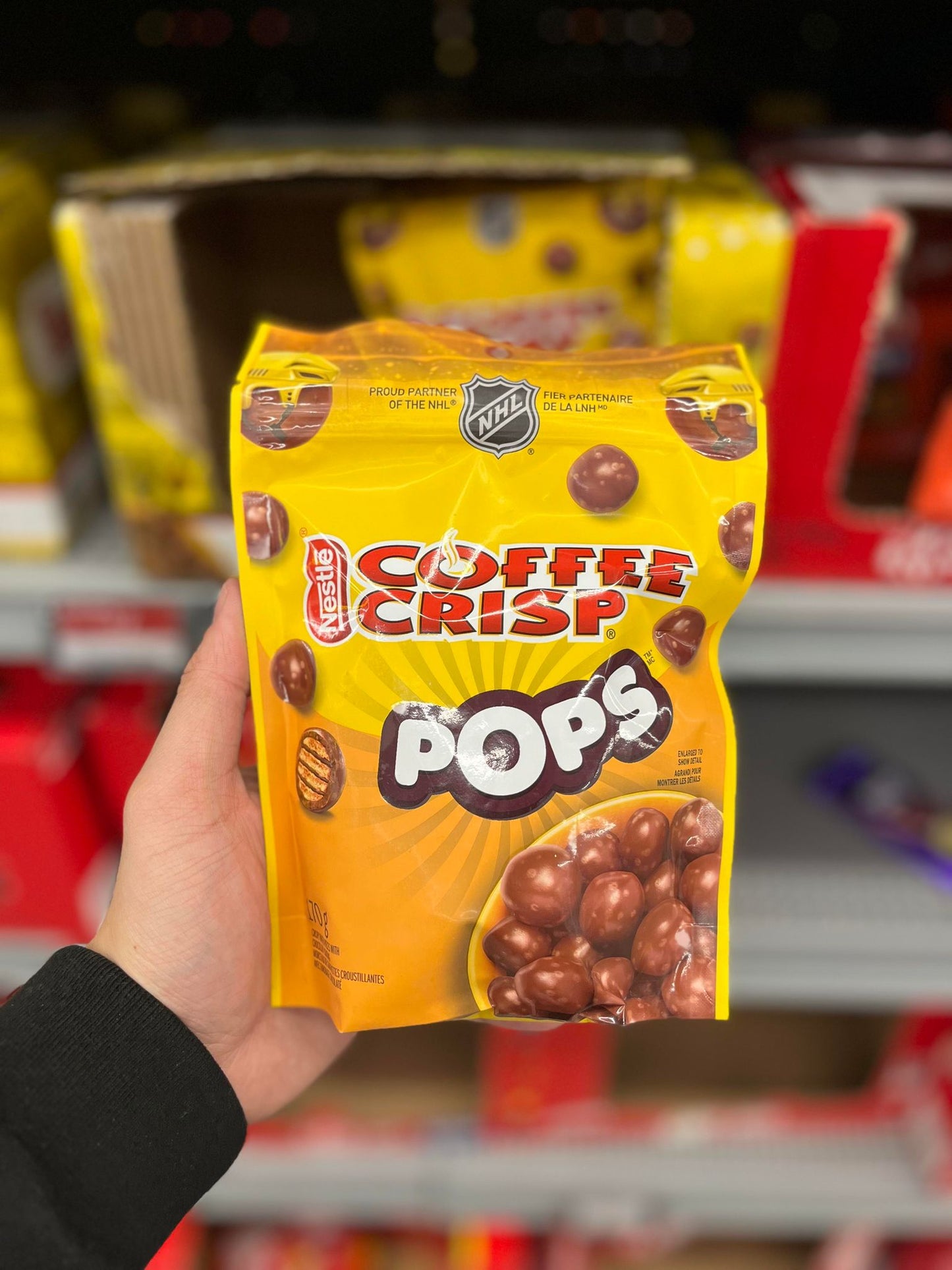 COFFEE CRISP - BÂTONNETS LNH (CANADA) - 170g