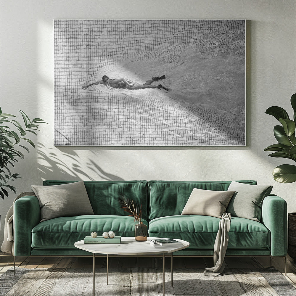 Décoration murale Filet brisé Toile imprimée