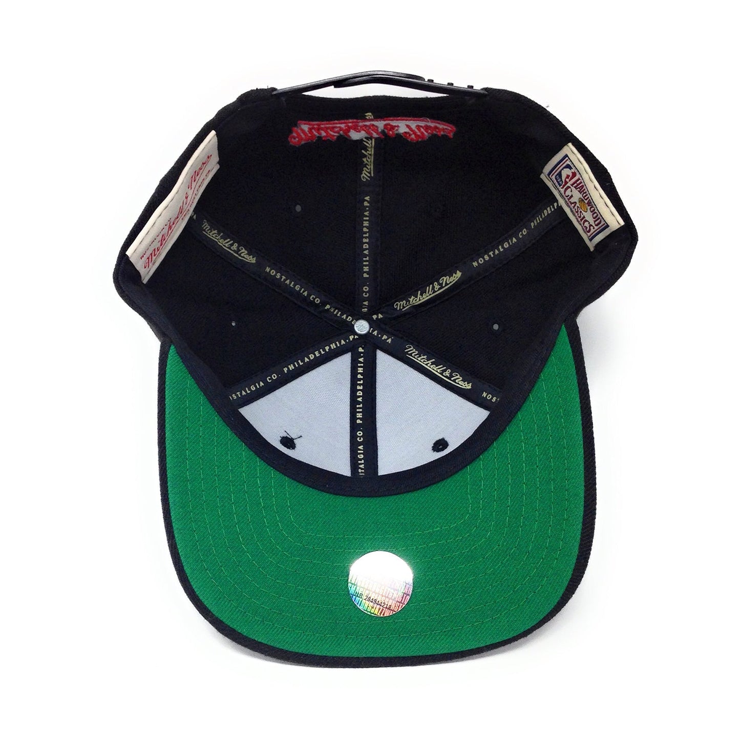 Casquette Mitchell & Ness Toronto Raptors Retro Logo Rouge/Violette/Noire