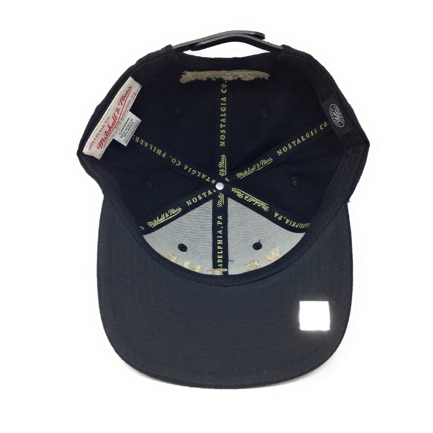 Casquette snapback Mitchell & Ness Toronto Raptors We The North - Champions 2019 - Noir/Doré