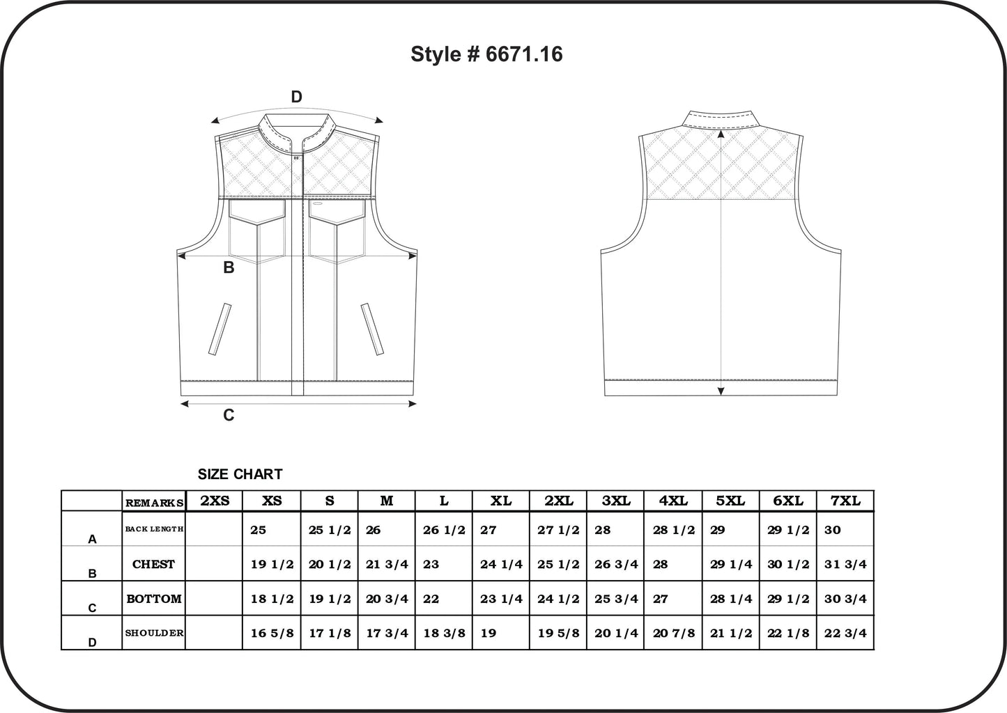 Gilet en cuir Open Road pour homme avec diamants orange surpiqués