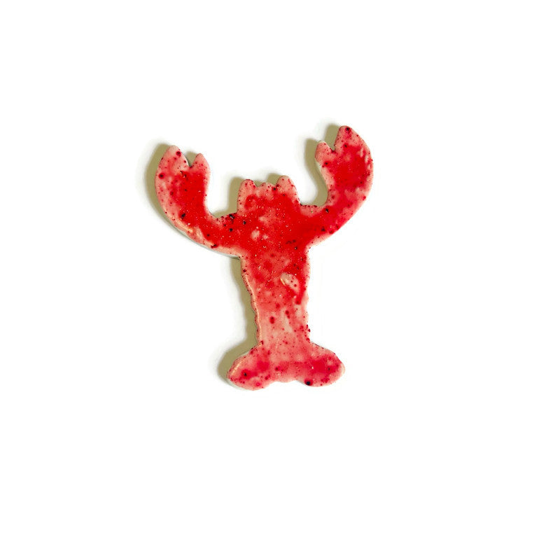 Ornement Homard Rouge Fait Main