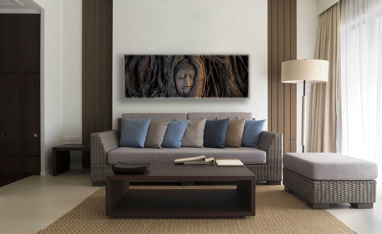Toile Peinte - Bouddha - Art Mural