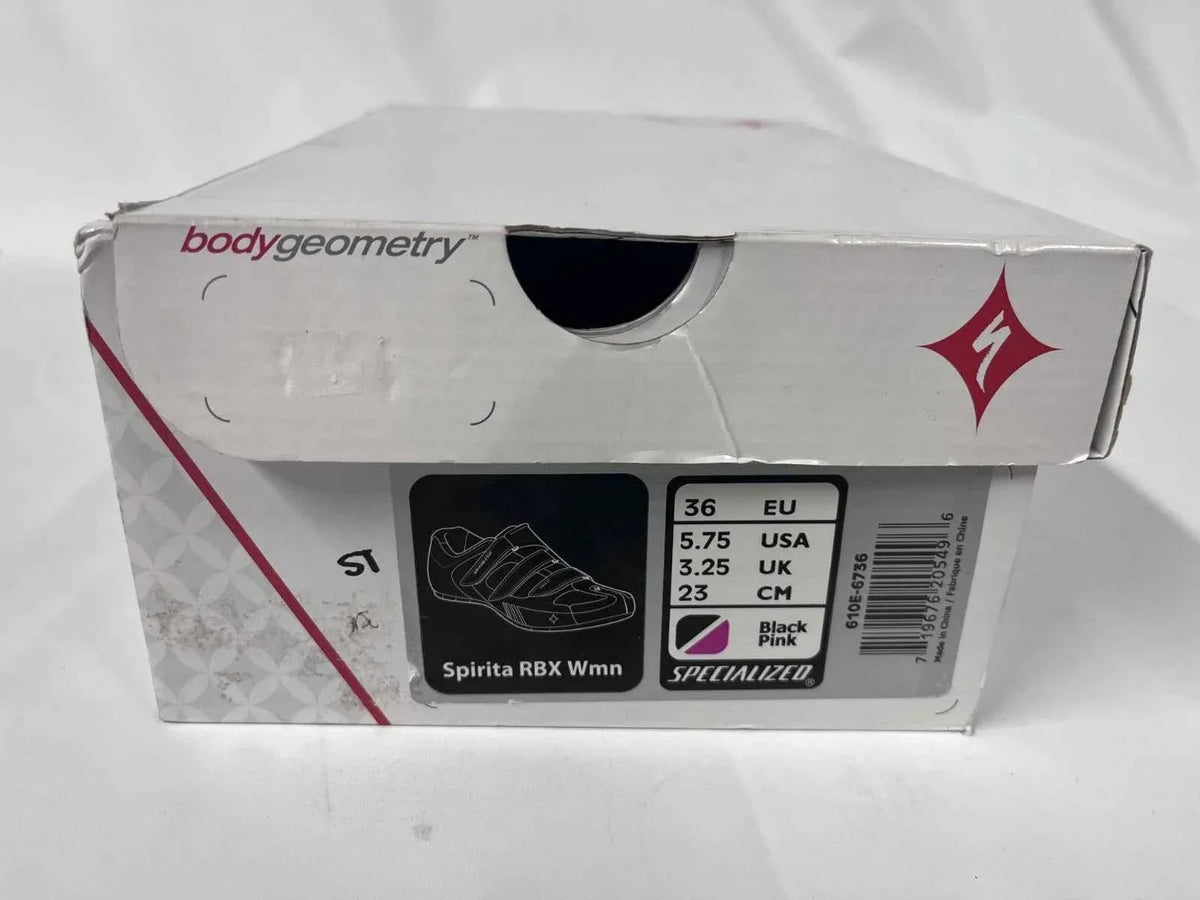 Specialized BodyGeometry Women's Spirita RBX 2-Bolt Road Cycling Shoes 36 EU