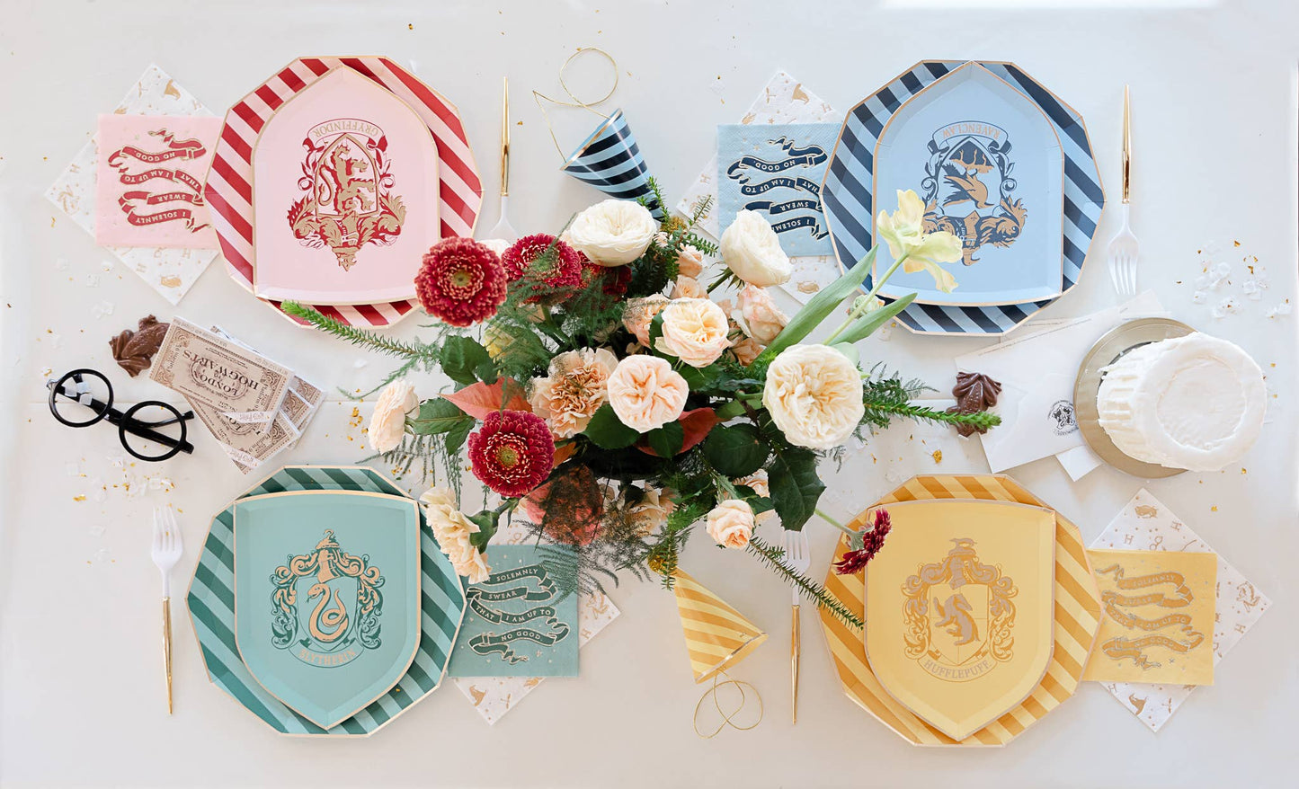 Assiettes Fierté des Maisons Harry Potter