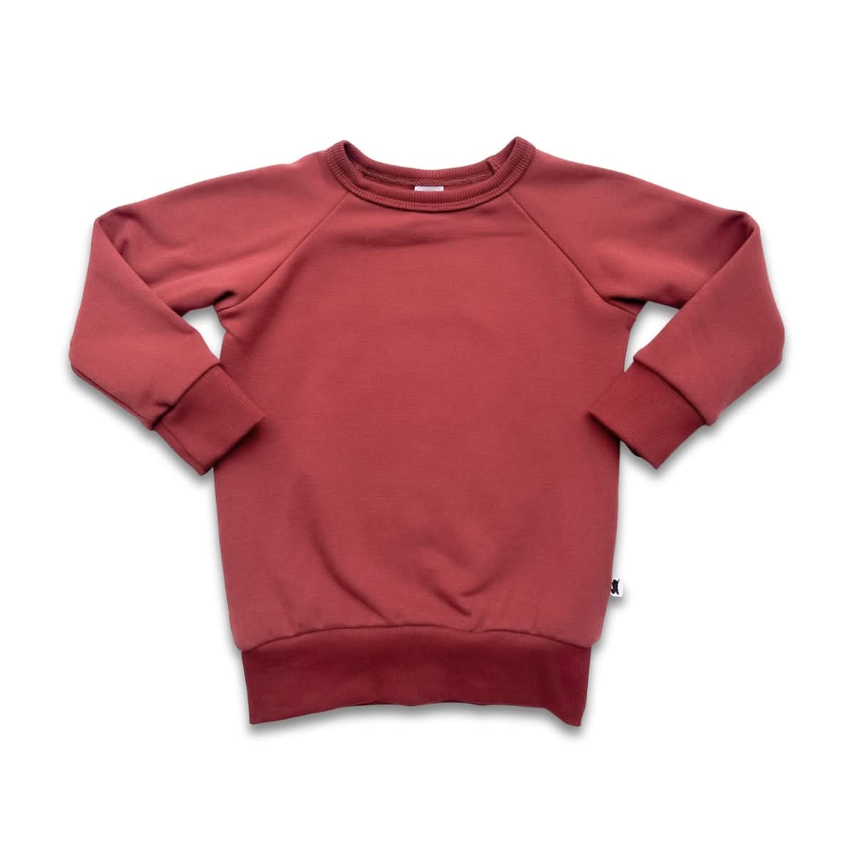 Youth Bamboo Fleece Raglan Pullover | Dusty Lilac