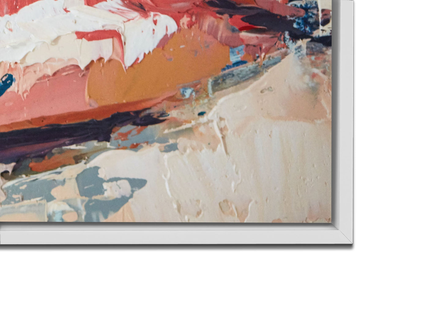 Décoration Murale sur Toile – Style Couteau à Peindre – Œuvre Imprimée