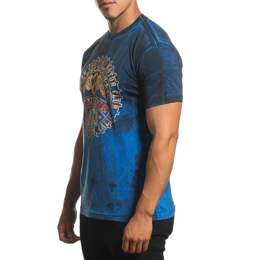 Chemise à manches courtes Affliction Moto authentique pour homme