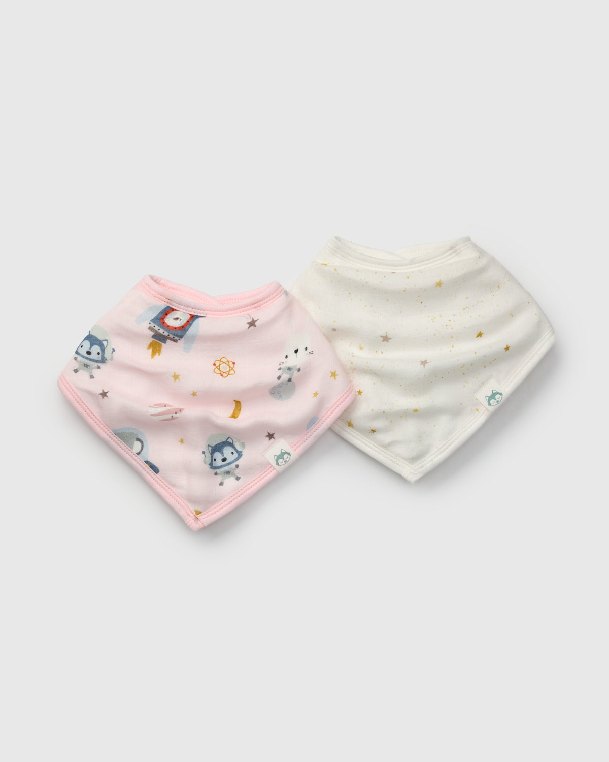 Bandana Bib Set - 2 Pack - Astro Explorers