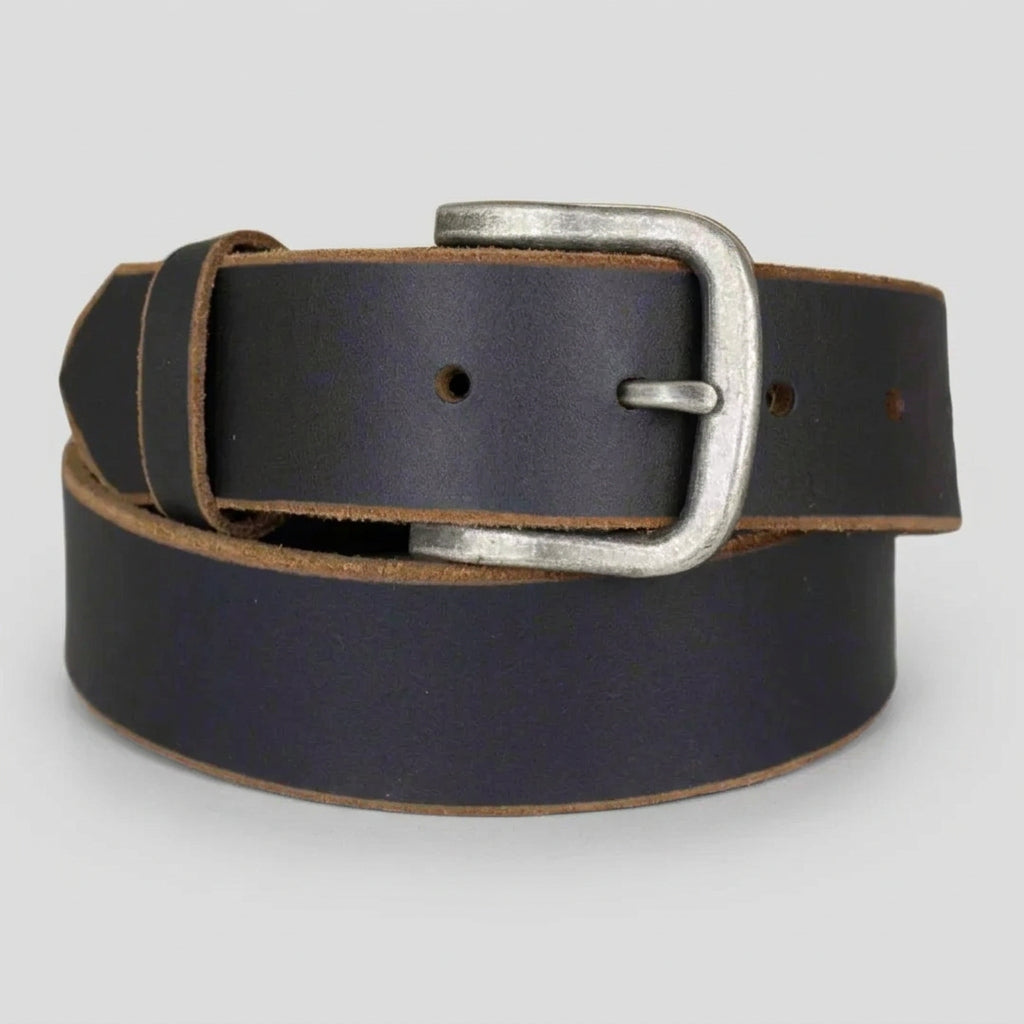 Ceinture en cuir huilé BOL pour homme à boucle amovible