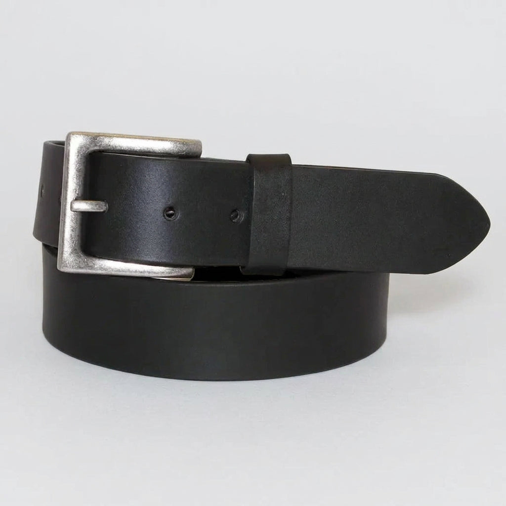 Ceinture en cuir solide à boucle amovible pour homme BOL