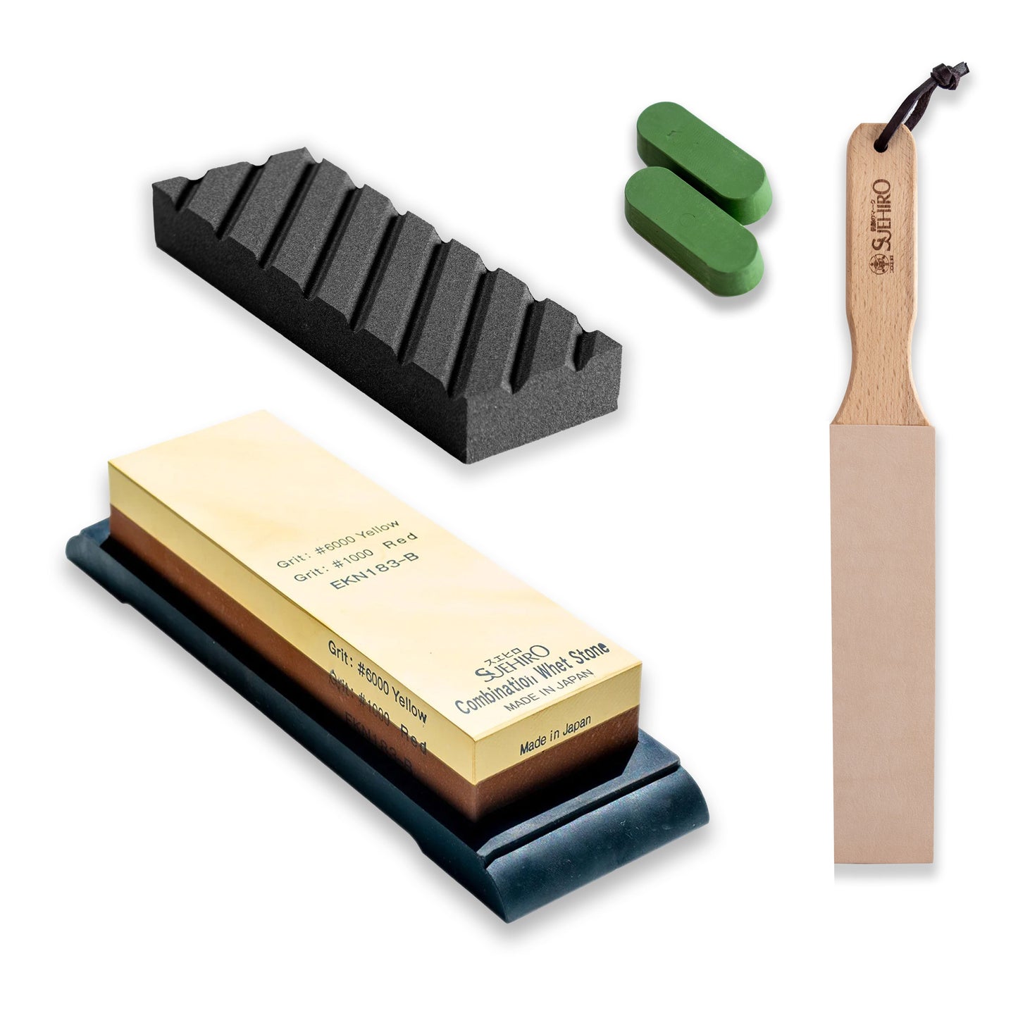 Kit d'affûtage pour débutant (grain 1000/6000)