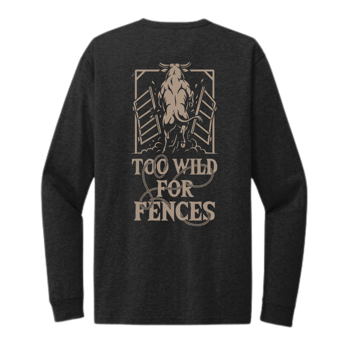 RR LIVESTOCK CO. LONG SLEEVE T-SHIRT | Black