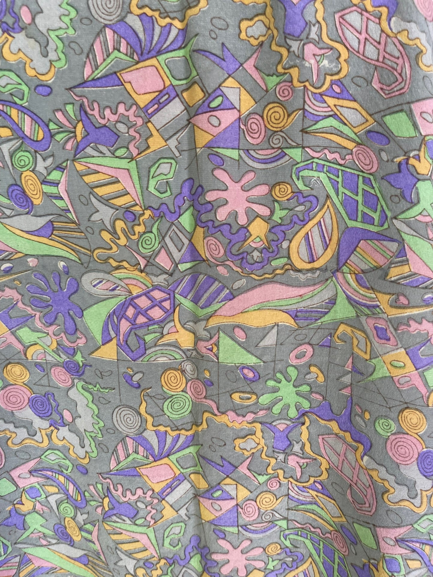 Haut en pure soie PRC6655 Avatar avec fente latérale