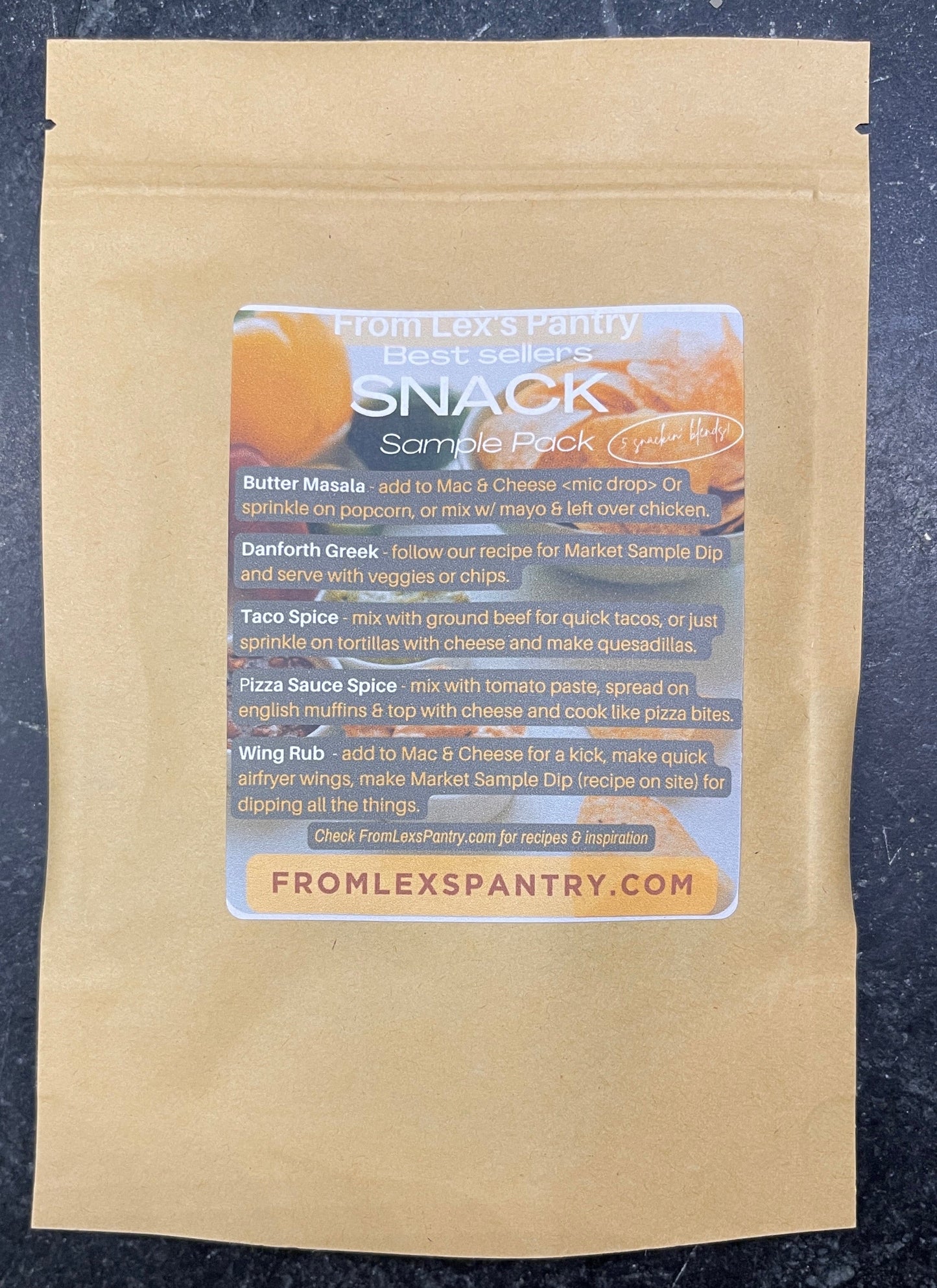 Pack d'échantillons - Le meilleur du snack