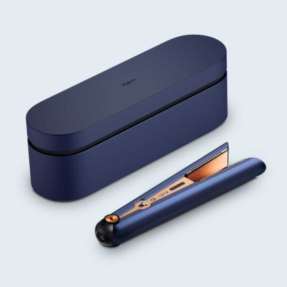 DYSON OFFICIAL OUTLET - Corrale Hair Straightener - Prussian Blue & Rich Copper - Refurbished (EXCELLENT) with 1 year Dyson Warranty - HS07