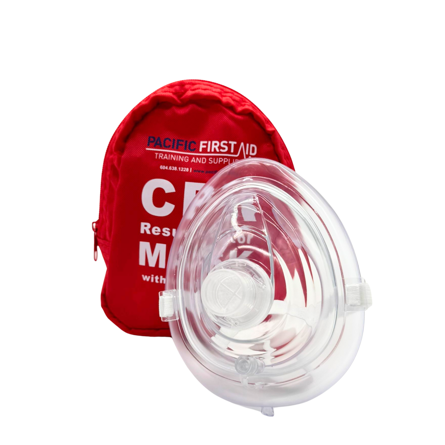 Masque de poche RCP dans une pochette en nylon