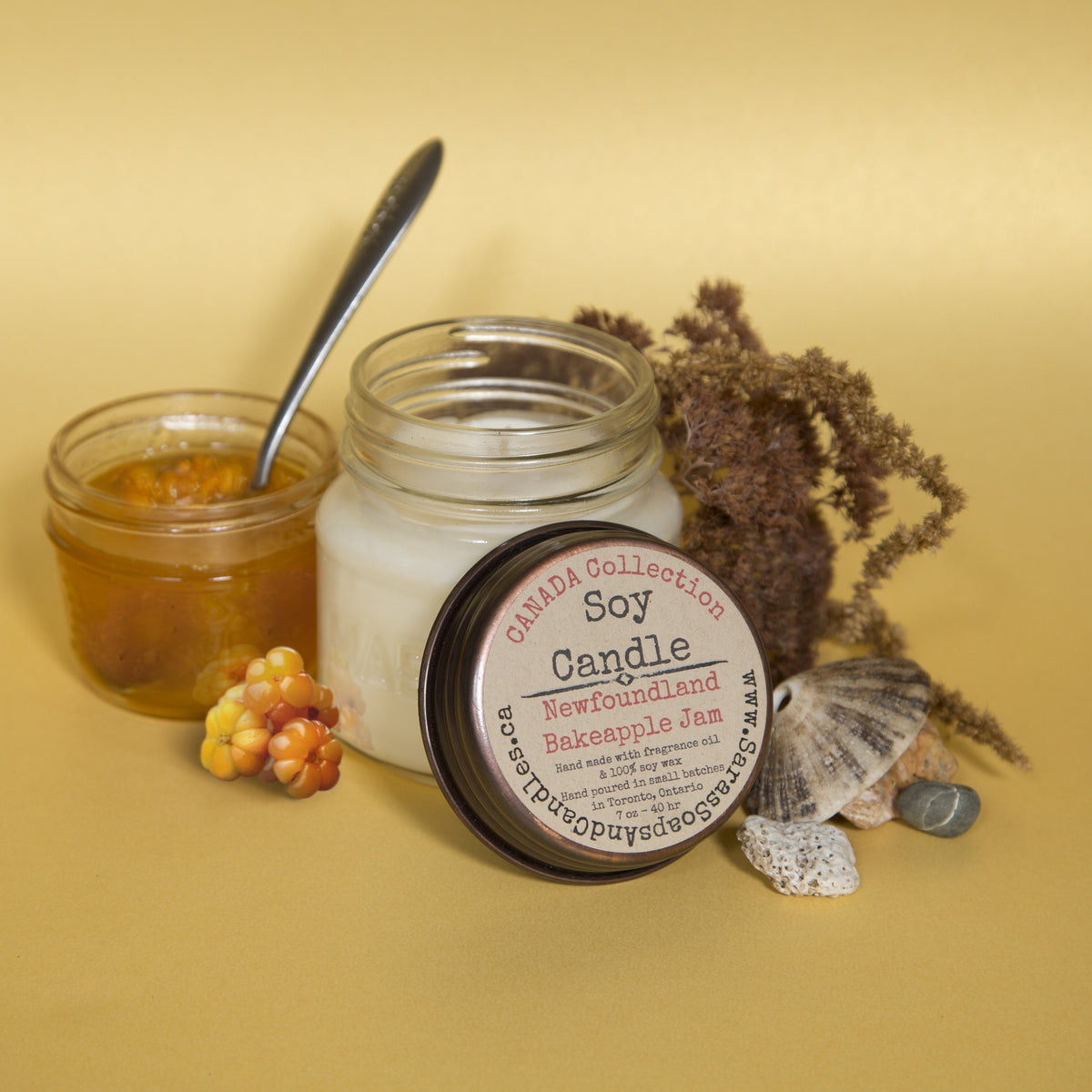 Newfoundland Bakeapple Jam Candle - 8oz