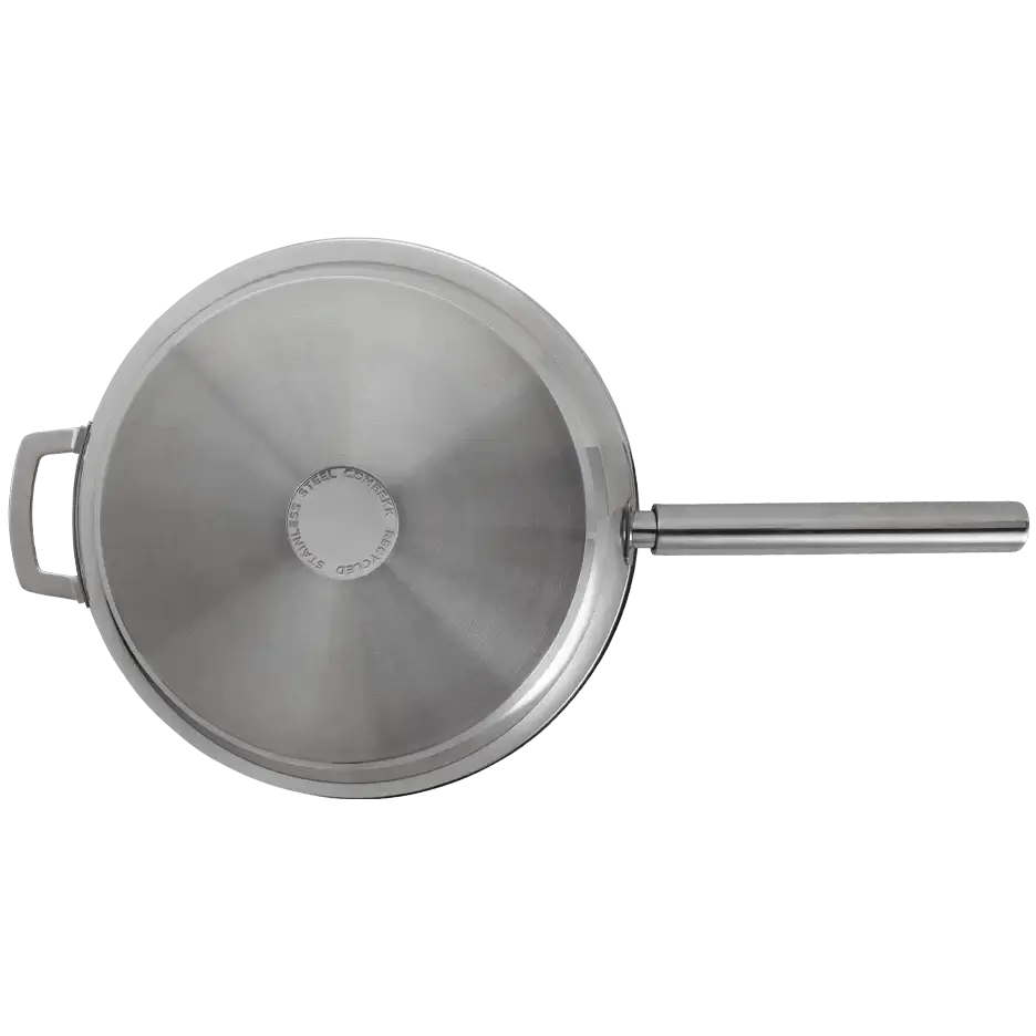 COMBEKK | Poêle en céramique et acier inoxydable 32cm