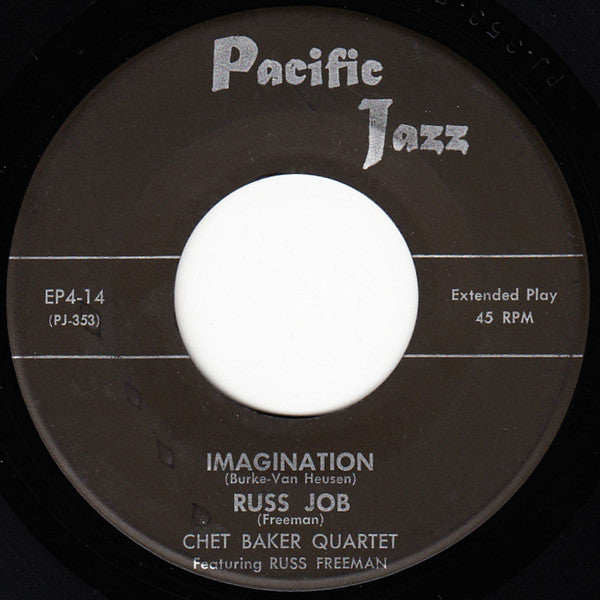Chet Baker Quartet Featuring Russ Freeman - 7" EP