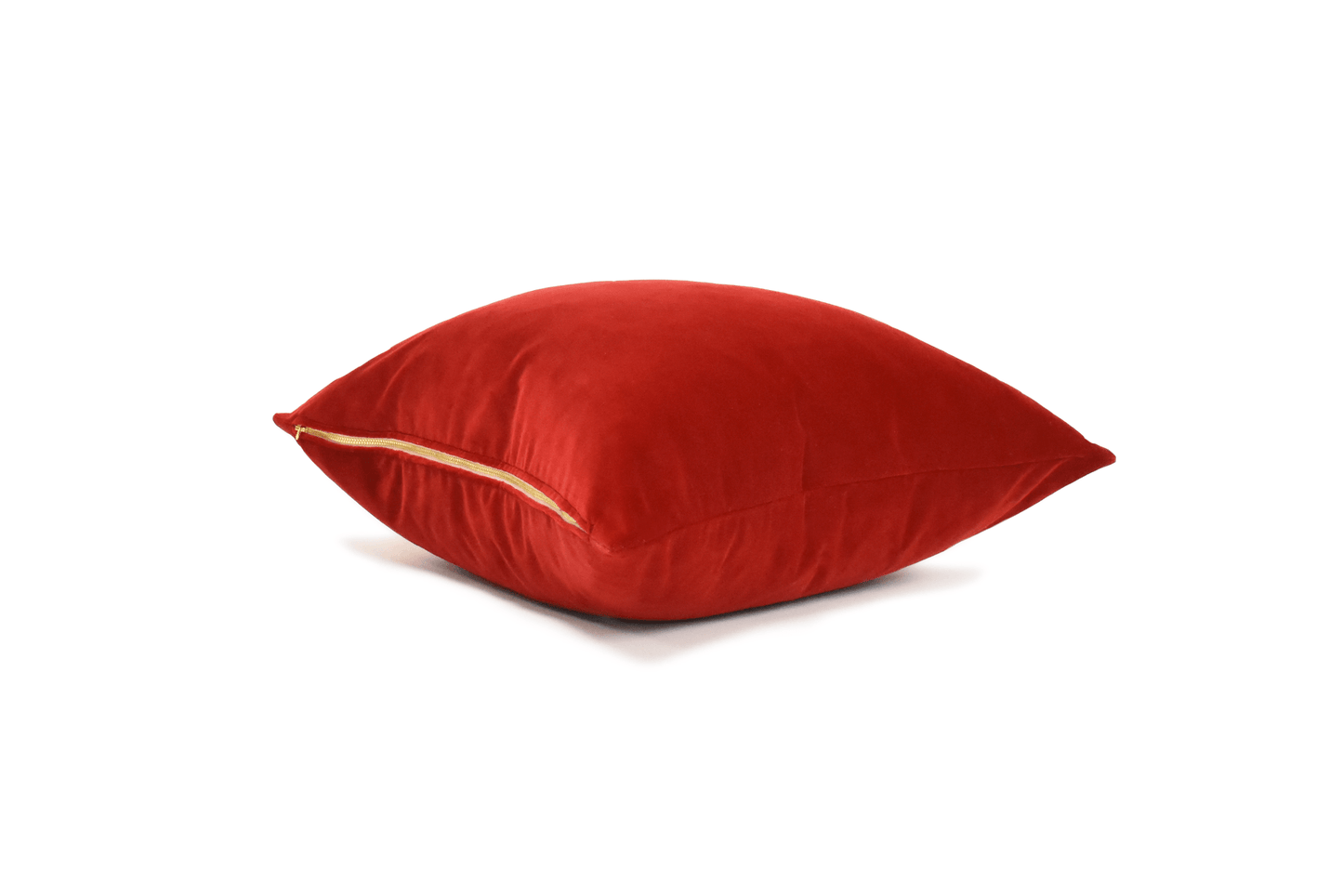 Housse de Coussin Velours Escarlata