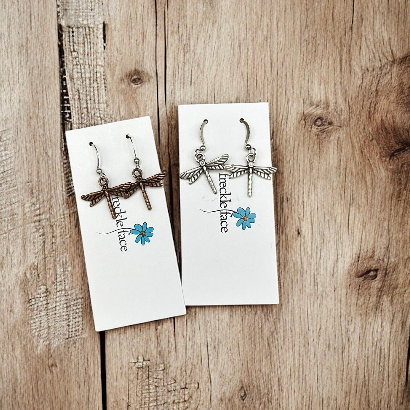 Boucles d'oreilles Libellule