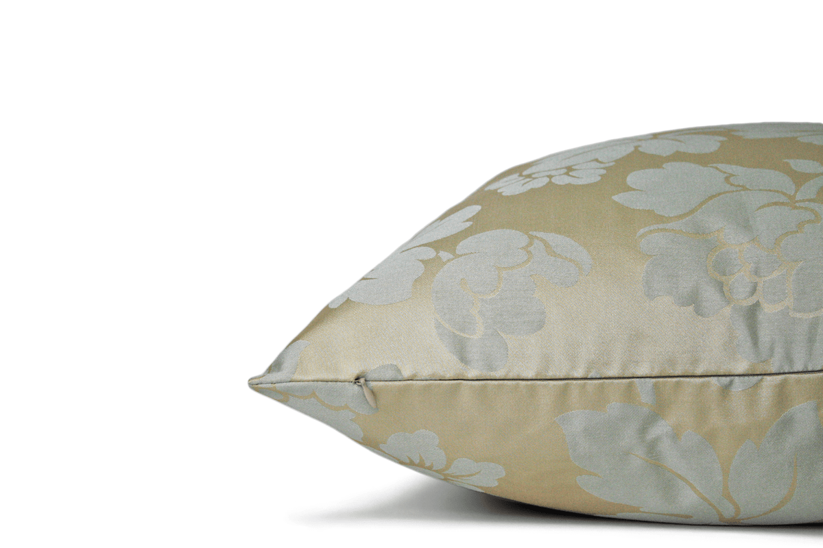 Enamel Floral Cushion Cover