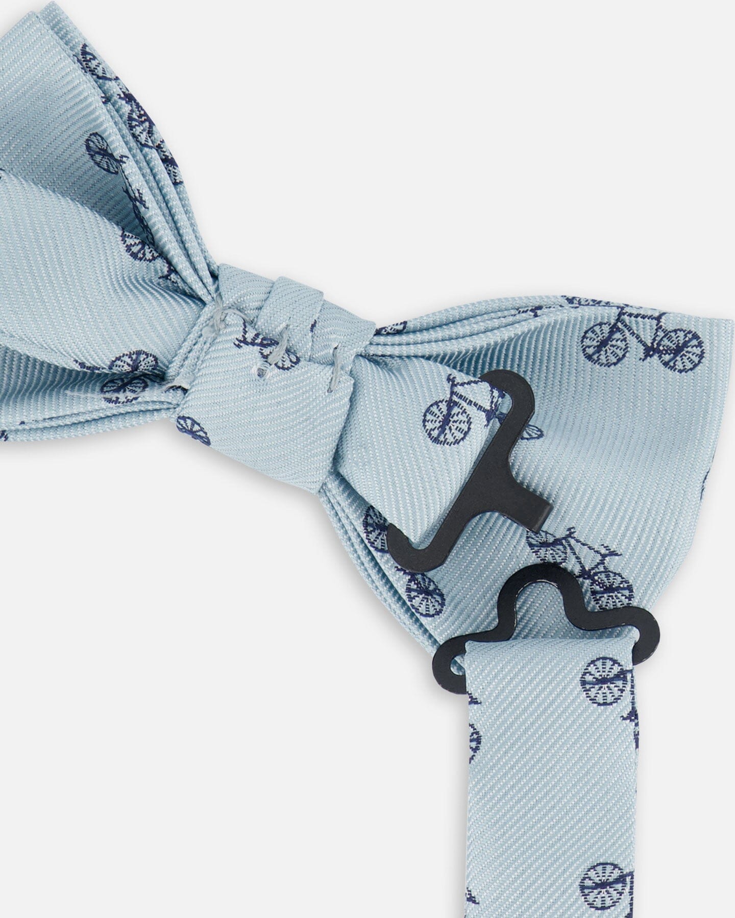 Nœud Papillon Bleu Pâle avec Bicyclette