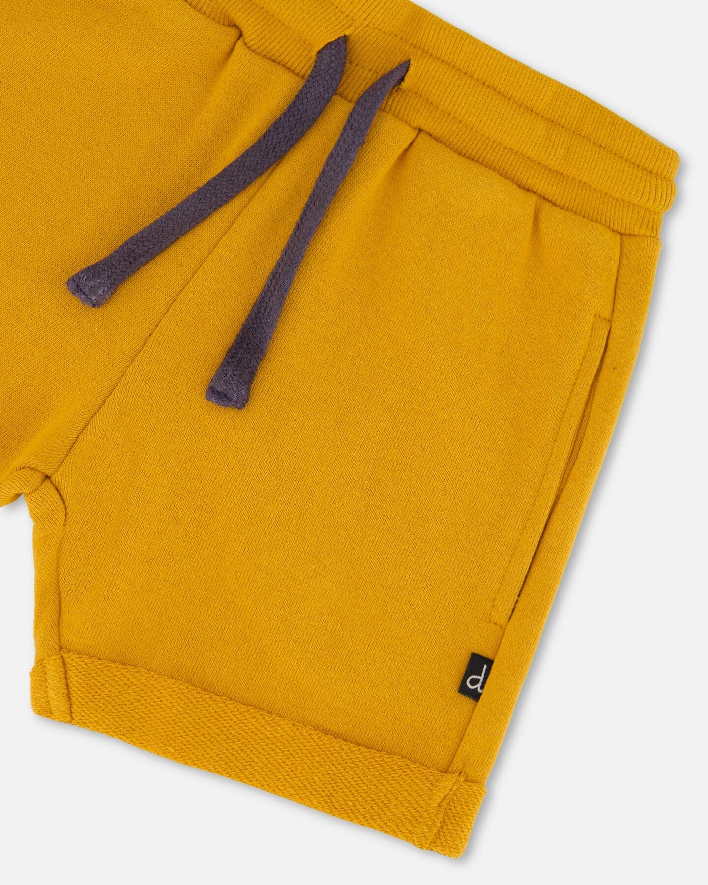 Short en molleton (French Terry) orange vif