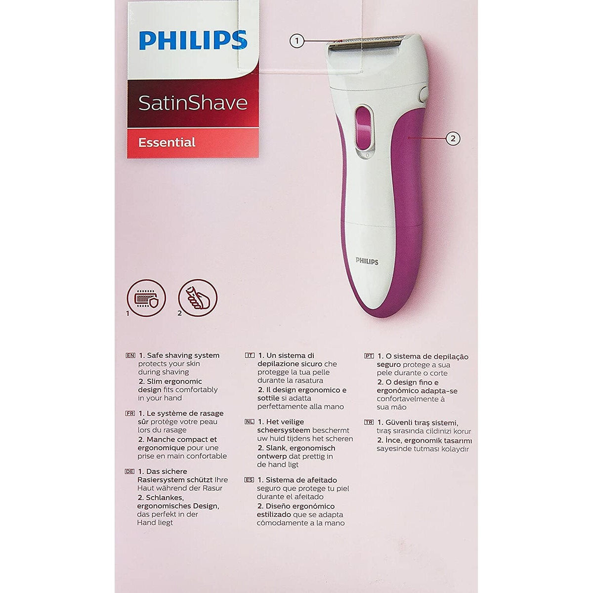 PHILIPS Wet and Dry Satin Shaver - Refurbished with Home Essentials Warranty - HP6341